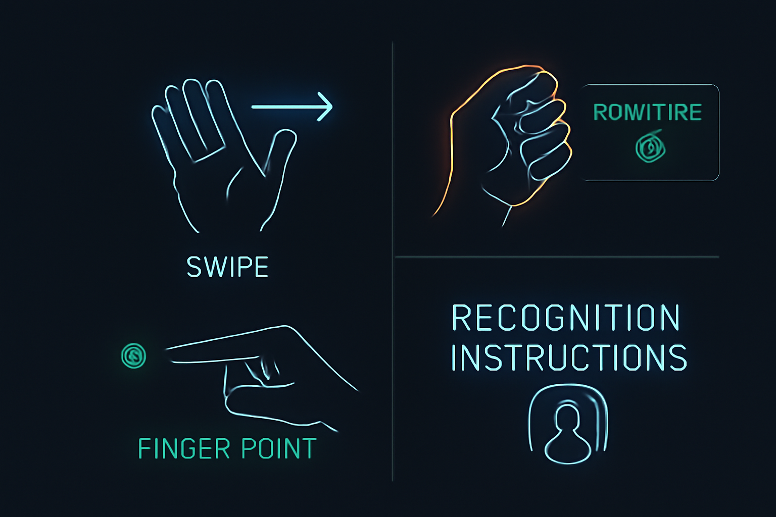 Gesture based authentication system Screenshot